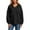 Black, variant on Tiweut Casual Hoodies Womens Knit Long Sleeve Pullover Loose Fit Warm Lined Sweatshirt Everyday Wear Blouses Black,L