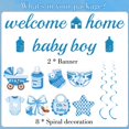 thumbnail image 2 of Set de decoración Welcome Home Baby Boy, 10 unidades, azul, 2 of 7