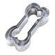 thumbnail image 1 of Dog Bone Cookie Cutter Set, Stainless Steel, 3-Piece, 1 of 4