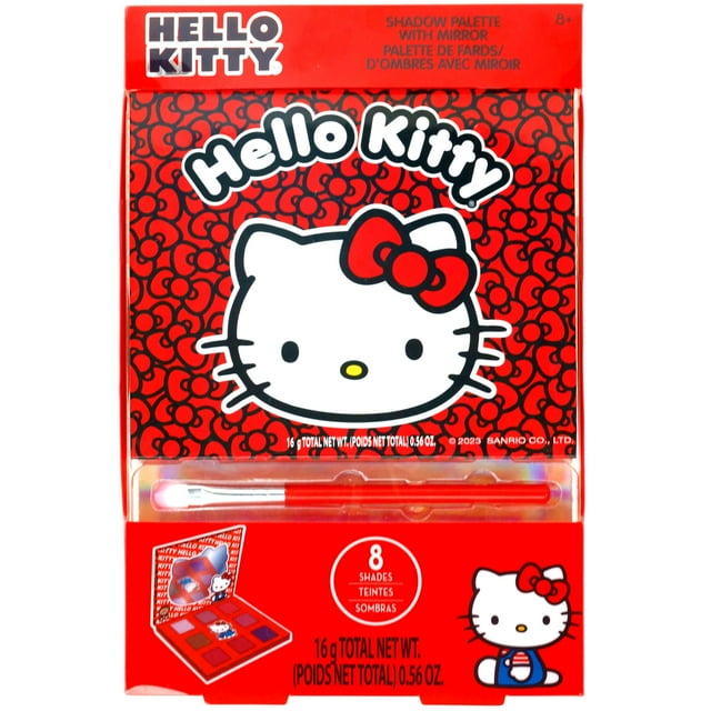 Paleta de sombras de ojos Townley Girl Hello Kitty 8-Well Shimmery