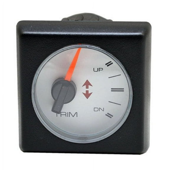Faria Boat Trim Gauge GP7316D | Mercury Volvo Yamaha 2 Inch Black White