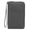 Black, variant on KALUNMA Family Passport Holder Wallet RFID Blocking Zippered Passport Wallet,Women and Men Travel Wallet Ladies Passport Cover