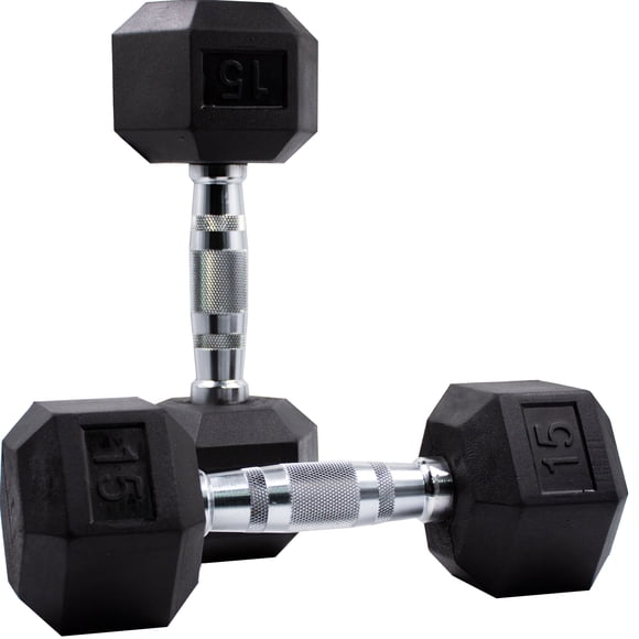 Set Mancuernas 15 lb Centurfit 2 Pesas 6.8 Kg