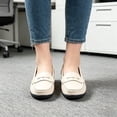thumbnail image 2 of Qaltryn Comfort Flats for Women Lightweight Casual Dressy Shoes Non Slip Flats Sole Penny Loafers Slip On Flats for Walking & Work, 2 of 9