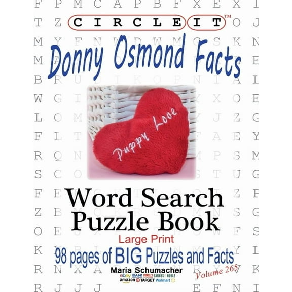 Circle It, Donny Osmond Facts, Word Search, Puzzle Book, (Paperback)
