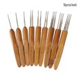 thumbnail image 1 of Crochets pour Dread Lock, Accessoires de Fixation pour Dreadlocks, Aiguilles pour Cheveux, Crochets Simples Doubles Triples pour Tresses, Usage Artisanal Type1, 1 of 6
