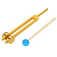 thumbnail image 3 of 111HZ Frequency Tuning Fork with Hammer for DNA Repair Healing Sound Healing Forks(Gold), 3 of 7