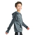 thumbnail image 4 of Boys 8-20 adidas Long Sleeve Full-Zip Training Essential 3-Stripe Jacket Color: Black Size: MEDIUM, 4 of 4