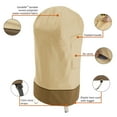 thumbnail image 5 of Classic Accessories Veranda Water-Resistant 78 Inch Canopy Swing Cover in Beige, 5 of 17