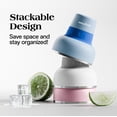 thumbnail image 4 of 16 oz Cocktail Tumbler with Lid and Straw - Stainless Steel Insulated Margarita Tumbler, 4 of 5