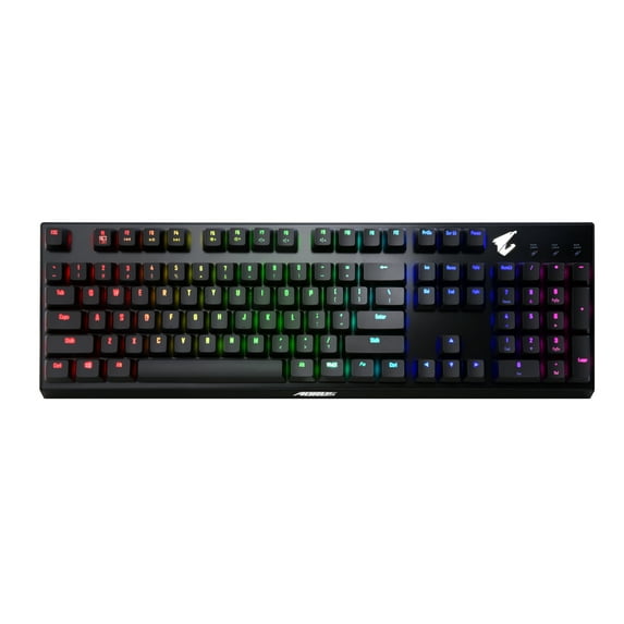 Gigabyte Aorus K9 Wired RGB Gaming Keyboard w/Swappable Switches - US English Layout
