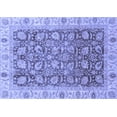 thumbnail image 1 of Ahgly Company Indoor Rectangle Oriental Blue Traditional Area Rugs, 4' x 6', 1 of 4