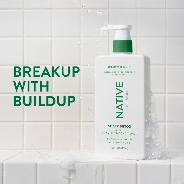 Native Scalp Detox Eucalyptus and Mint 2 in 1 Shampoo and