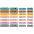 thumbnail image 4 of TOP! 56pcs Handmade Leather Labels,Handmade Labels for Crochet,Colorful Items Knit DIY, 4 of 4