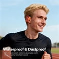 thumbnail image 7 of Single Bluetooth Phone Earpiece Earbud One Ear Piece Open Ear Bud Air Bone Conduction Earbud Earless Out of Ear Headphones Bluetooth Wireless Headsets with Microphone Earhook for Work, 7 of 7