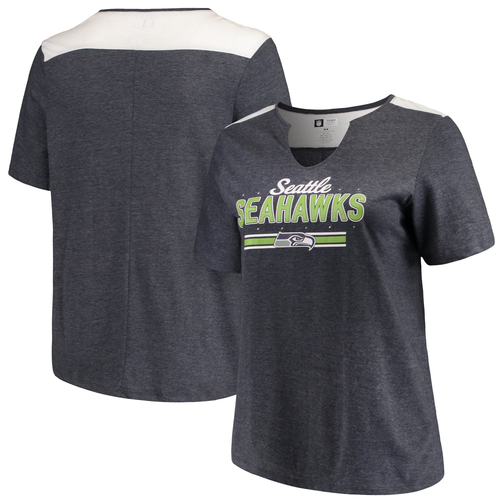 seahawks plus size apparel