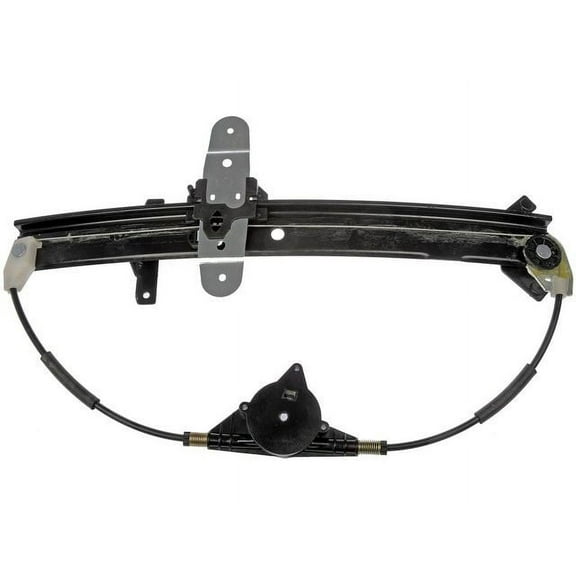 Rear Right Window Regulator - Compatible with 1992 - 2011 Ford Crown Victoria 1993 1994 1995 1996 1997 1998 1999 2000 2001 2002 2003 2004 2005 2006 2007 2008 2009 2010