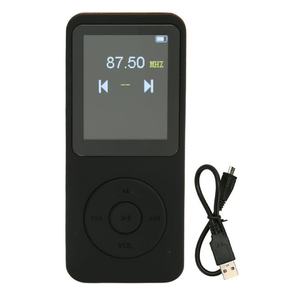 MP3/MP4 Player, Lossless Sound, Built,in Speaker, Photo/Video Playback, FM Radio Recording