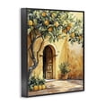 thumbnail image 2 of Stupell Industries Traditional Mediterranean Courtyard Lemon Tree Black Framed Giclee Art, 24 x 30, by LSR Design Studio, 2 of 8