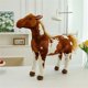 thumbnail image 1 of Peluche de caballo pinto americano de 40 cm/15,74 pulgadas con patas plegables, regalo de cumpleaños para niños de 3 a 12 años, decoración del hogar, 1 of 5