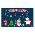 thumbnail image 1 of Youkk ChristmasWallStickerSantaClausSnowmenWallDecalWaterproofingWindowShopGlassPVCWallTattoo, 1 of 1