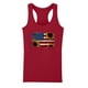 thumbnail image 5 of Cuello redondo para mujer Día de la Independencia Impresión Sin mangas Casual Chaleco suelto Tops Fridja  gh143, 5 of 5
