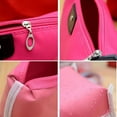 thumbnail image 5 of tooloflife Nylon Cosmetic Organizer Bag Waterproof Make up Bag Dumpling Shaped with Durable Zip Colorful, 5 of 8