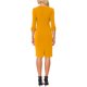 thumbnail image 3 of Vestido Vintage de Mujer Inspire Chic de Manga 3/4 para Usar en el Trabajo, Vestido Sheath XS Amarillo, 3 of 6