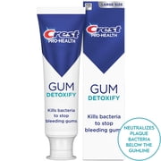 Crest Toothpaste, Pro-Health Gum Detoxify Deep Clean Fluoride Toothpaste, Mint, 4.8 oz