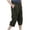 Army Green, variant on Aqestyerly Men Pants Men'S Workwear Shorts Slim Fit Multi Pocket Zipper Straight Tube Casual Pants Cropped Pants