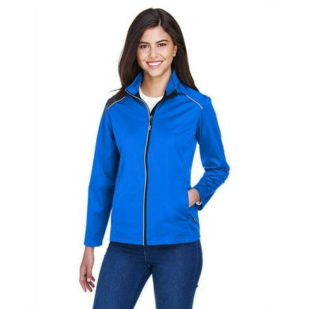 CORE365 CE708W Women s Techno Lite Three-Layer Knit Tech-Shell-True Royal-M