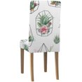 thumbnail image 2 of Funda protectora para silla ABPHQTO Cactus de acuarela y plantas suculentas, 2 of 4