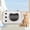 White, variant on WLAGOOD Lightweight Foldable Pet Carrier Backpack 15.75x10.24x10.24in Oxford Cloth Single Shoulder Cat Bag Airline Approved Transparent Window Breathable Mesh Water Resistant Outdoor Travel Carrier