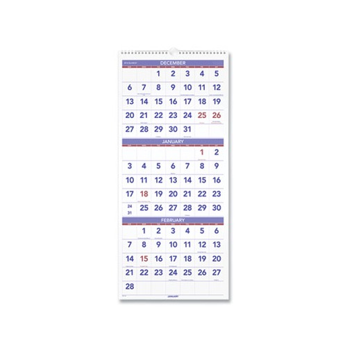 Vertical-Format Three-Month Reference Wall Calendar 12 x 27, 2022 - Walmart.com Vertical-Format Three-Month Reference Wall Calendar 12 x 27, 2022 - Walmart.com