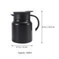 thumbnail image 2 of OULII Carafe à Café Chaud en Acier Inoxydable pour Restaurant 1ensemble, 2 of 8