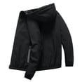 thumbnail image 4 of Vedolay Men's Lightweight Jackets Open Front Cardigans Crochet Blazer Jacket Coat Black,L, 4 of 4