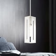 thumbnail image 6 of Livex Lighting, 45951-91, Soma, Single Pendant, Brushed Nickel, 6 of 10
