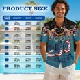 thumbnail image 4 of Psesaysky USA Couple Shirt and Midi Dress Summer 250 Years of Liberty Sleeveless Tank Sundress for Women or Mens Short Sleeve Buttons Shirts Couples Matching Outfit 1776-2026-M, 4 of 7