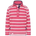 thumbnail image 1 of Lazy Jacks Girls Striped Pique Sweatshirt, 1 of 4