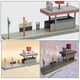 thumbnail image 5 of Plataforma de metro de juguete, simulación de plataforma de metro, modelo de escena ferroviaria de metro, accesorio, 5 of 8