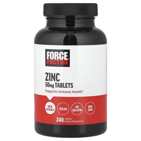 Force Factor Zinc, 240 Tablets