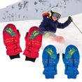 thumbnail image 3 of Guantes De Invierno Para Niños, Guantes De Esquí Impermeables, Guantes De Nieve Cálidos Para Niños Y Niñas, Clima Frío Eigraketly AP005966-00, 3 of 6
