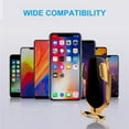 thumbnail image 4 of Promotion! Automatic Clamping 10W Qi Wireless Charger Car Holder Smart Infrared Sensor GPS Air Vent Mount Mobile Phone Bracket Stand, 4 of 11