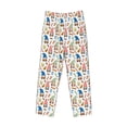 thumbnail image 2 of Vsdgher Barbecue Gnomes Print Mens Pajama Pants Sleep & Lounge Pants, PJ Bottoms With elastic waistb and Pockets, 2 of 5