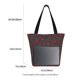 thumbnail image 3 of Balery Red Ladybugs On Dark Background Bolsa de Hombro con Diseño, Bolsa Grande y Duradera, Bolsa Versátil para Compras, 3 of 6