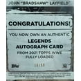 thumbnail image 3 of WWE Wrestling 2021 Fully Loaded John Bradshaw Layfield Single Sports Card, 3 of 3