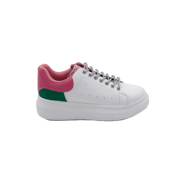 Tenis Sneakers con brillos Casual para Mujer Berness Sia 02 Multi