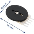 thumbnail image 4 of HSMeiegaDoVF Potentiomètre à Roue de Volume pour Game Boy Poche Avancée Couleur Multicolore 10 Pcs, 4 of 7