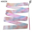 thumbnail image 1 of Dance Ribbons Streamers,305cm Unisex Kids Gymnastics Ribbon Wands,Perfect Rhythm Sticks For Talent Shows, Artistic Dancing, Baton Twirling, 1 of 4