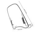 thumbnail image 2 of Houderco Parabrisas Para Motocicleta Transparente Con Kit De Montaje Para Protección Contra, 2 of 8